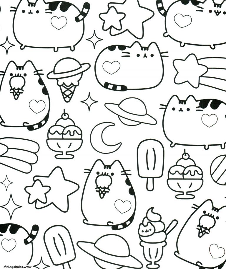 15 Inspirant De Dessin De Kawaii A Colorier Photos Coloriage Coloriage