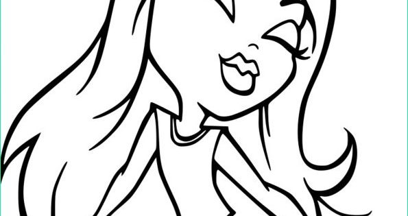 Dessin A Colorier Fille Inspirant Galerie Coloriage De Fille Trop Belle