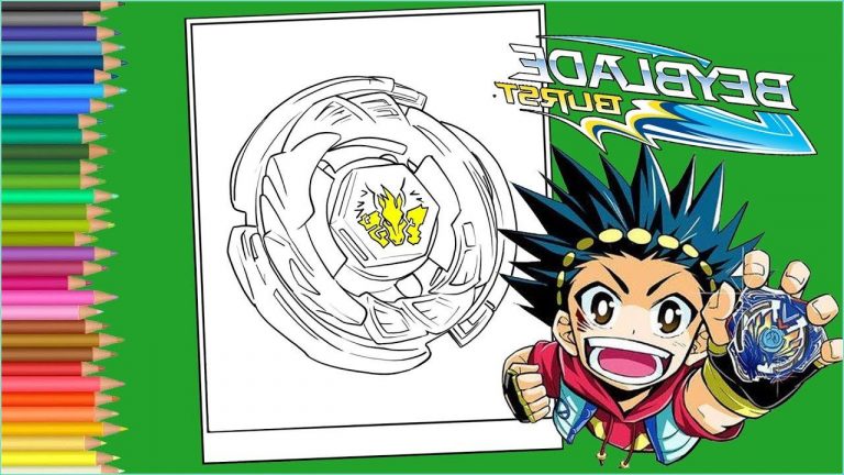 Inspirant De Dessin De Toupie Beyblade Burst Image Coloriage