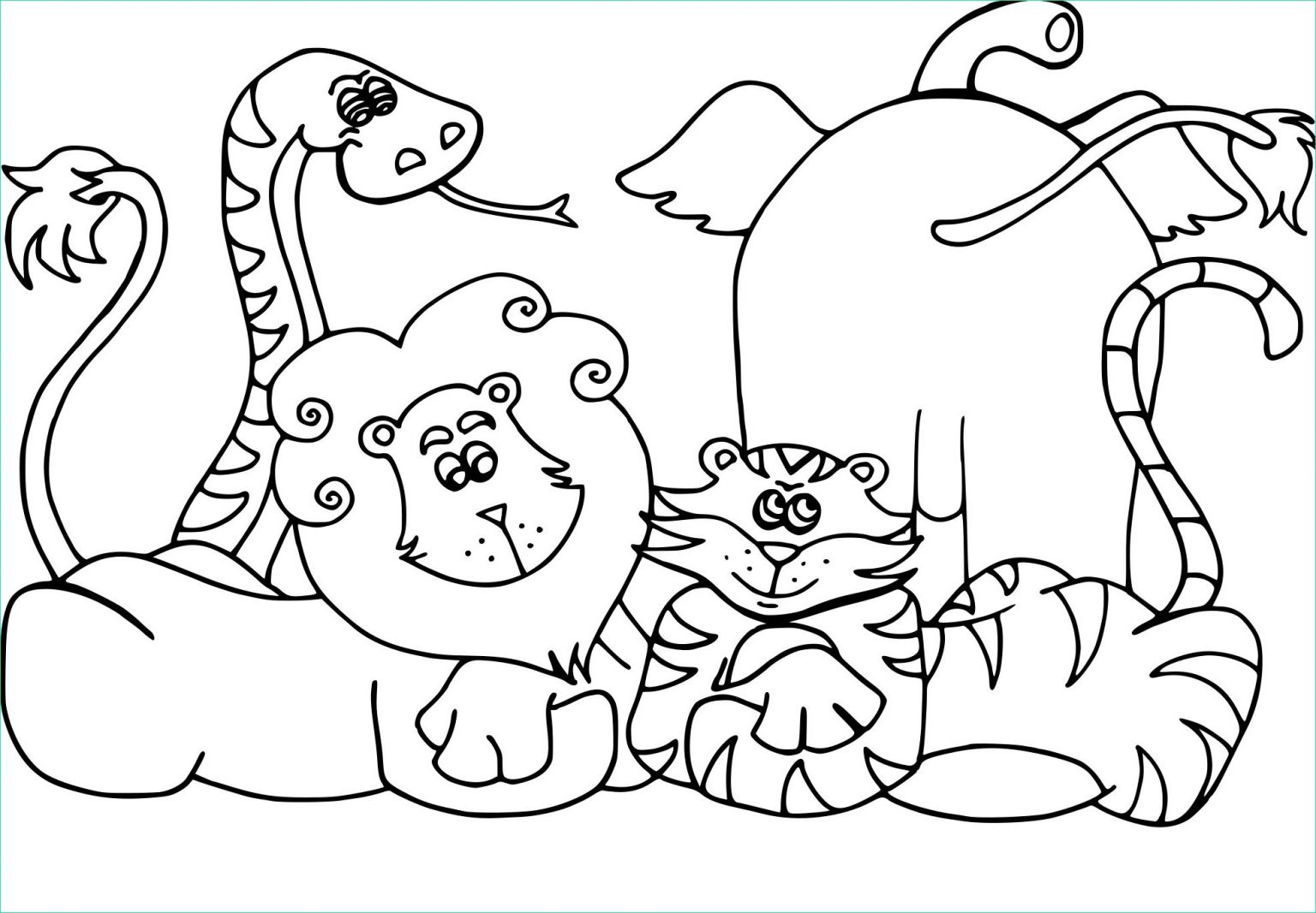 Beau De Coloriage Animaux Afrique Images Coloriage Coloriage