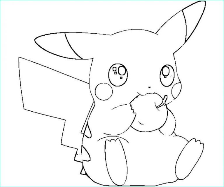 Pikachu Coloriage Imprimer Beau Galerie Dessins De Coloriage