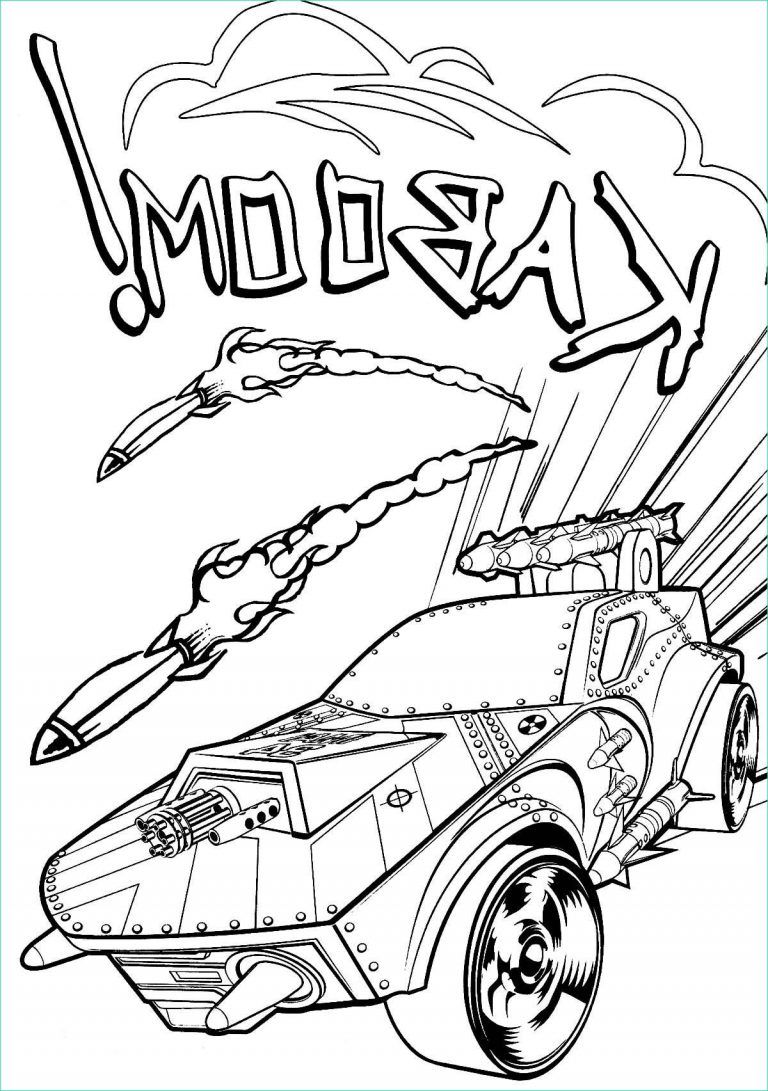 Luxe De Coloriage Hot Wheels Photos Coloriage Coloriage