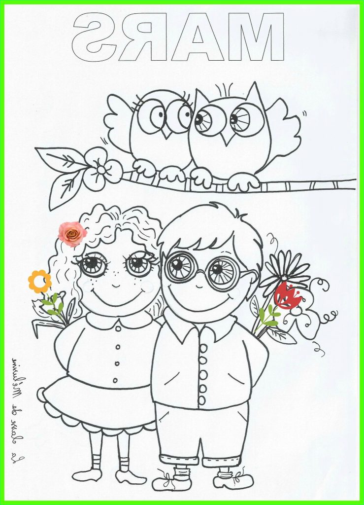 Coloriage Printemps Maternelle Cool Photos Coloriage De Mars Le