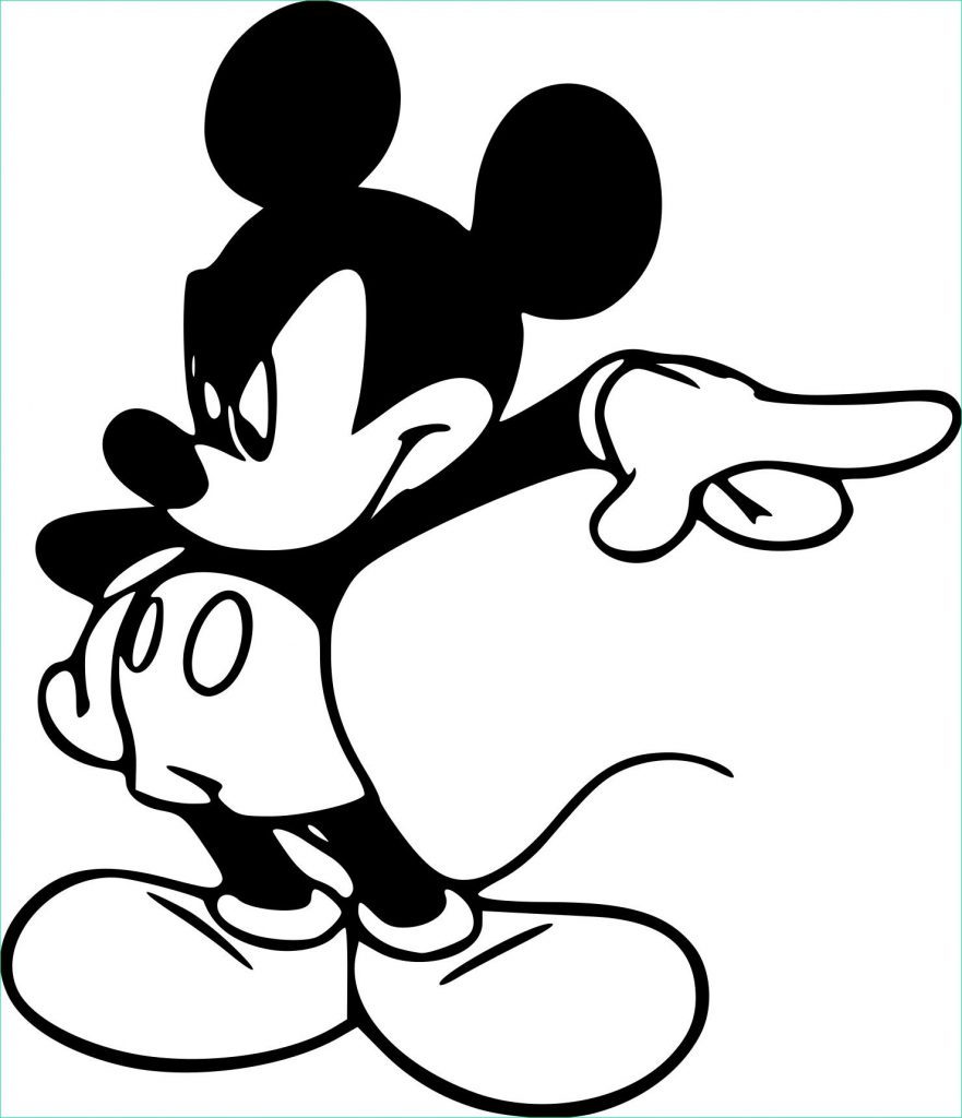 Coloriage Mickey à Imprimer Gratuit Nouveau Photos Coloriage De Mickey