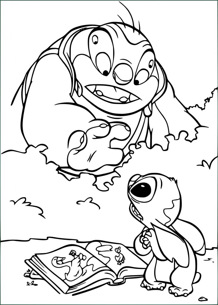 Beau De Dessin A Imprimer Stitch Photographie Coloriage Coloriage