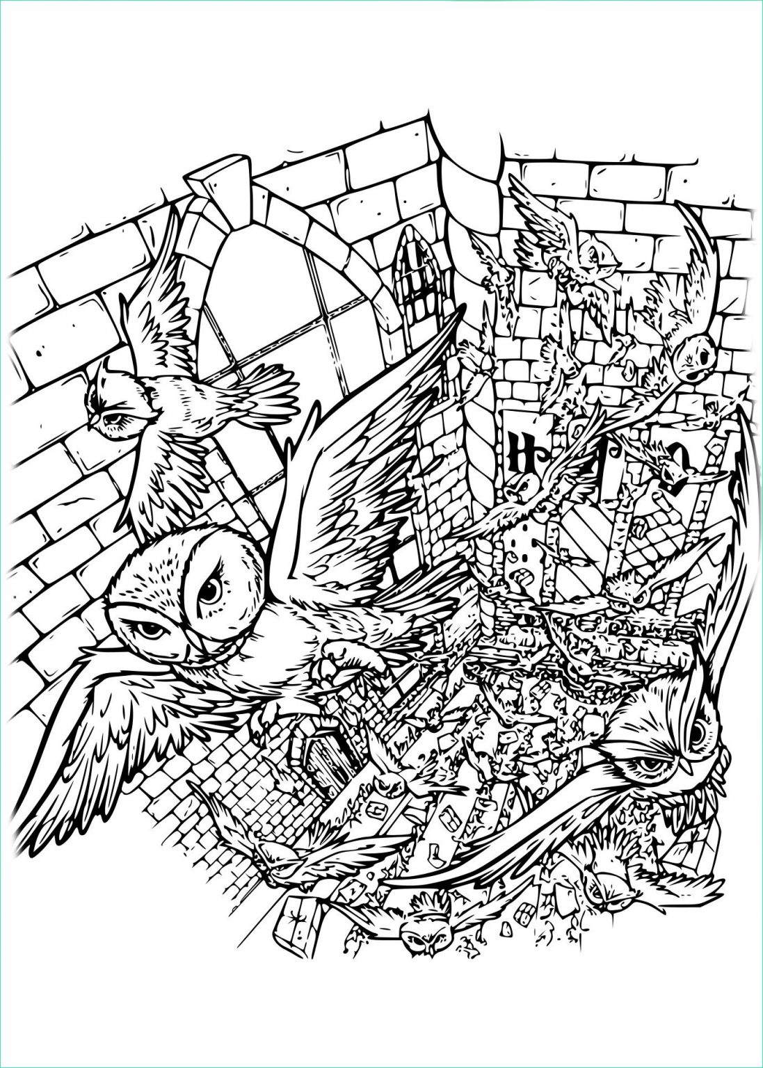Coloriage Harry Potter Impressionnant Galerie Coloriage Harry Potter