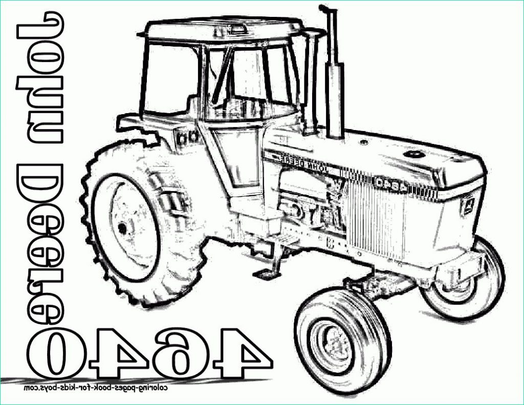 12 Nouveau De Dessin De Tracteur John Deere Photos Coloriage Coloriage