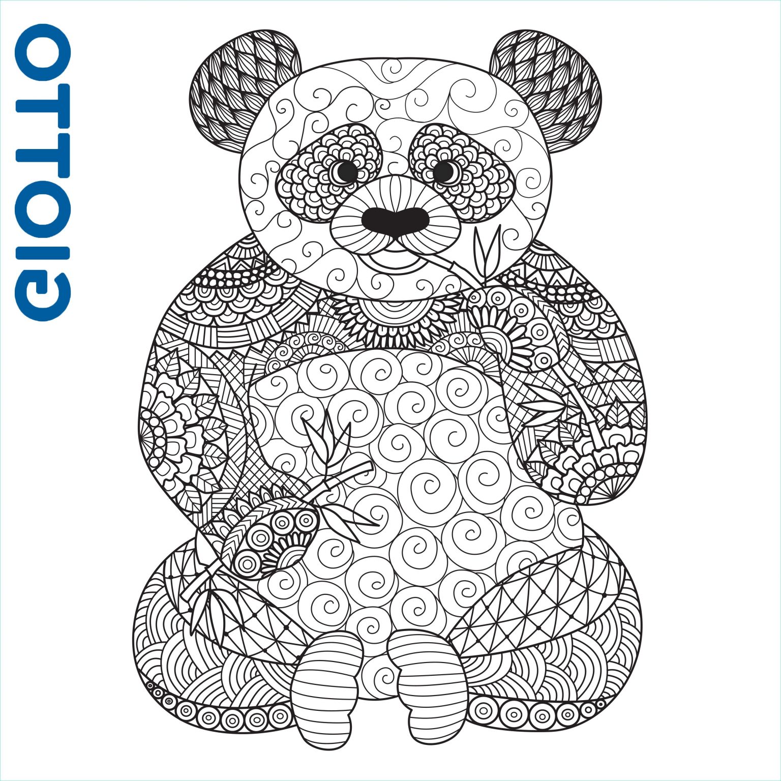 Mandala Panda Imprimer Beau Stock Coloriage Panda Mandala Fascinant