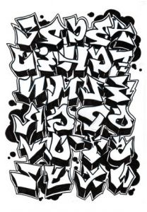 Alphabet Graffiti Facile Élégant Photographie El Blog De Lanza 78 Letras Para Graffitis