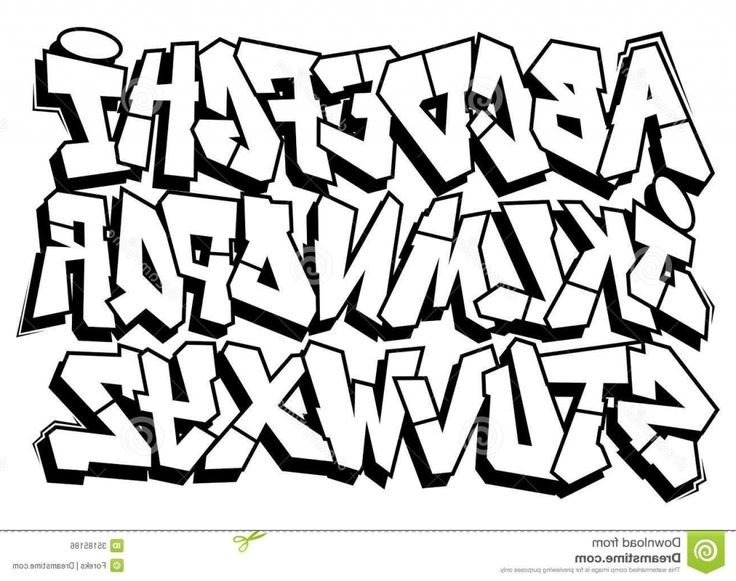 Alphabet Graffiti Facile Impressionnant Photos Drawn Lettering Graffiti Writing Pencil and In Color