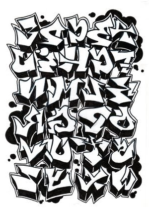 Alphabet Graffiti Facile Luxe Collection 20 Tipos De Letras Para Dibujar Graffitis Y Goticas