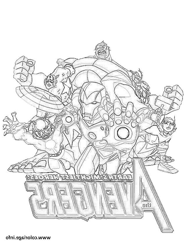 Avenger Coloriage Bestof Galerie Coloriage Avengers Heroes Dessin
