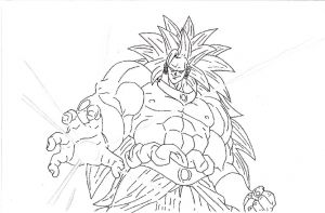 Broly Dessin Inspirant Stock Supafan Union Gallery Style 1413