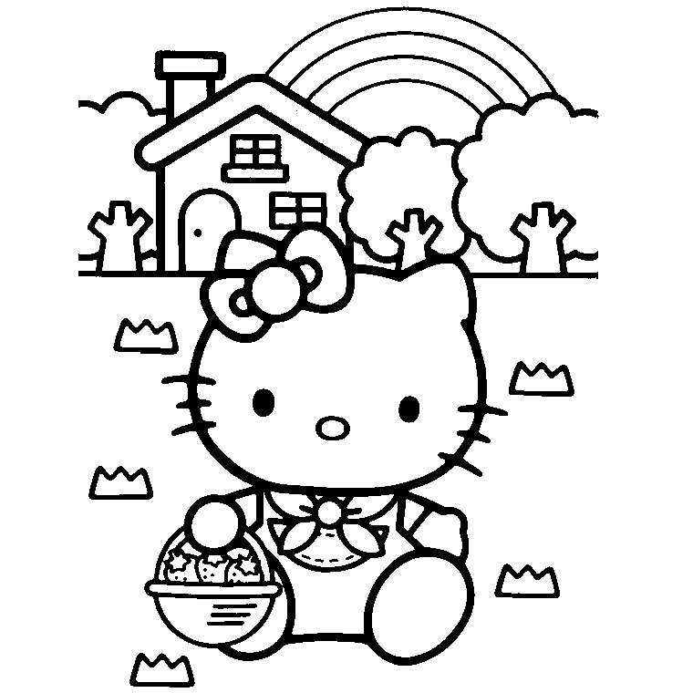 Coloriage A Imprimer Hello Kitty Luxe Photos 143 Dessins De Coloriage Hello Kitty à Imprimer