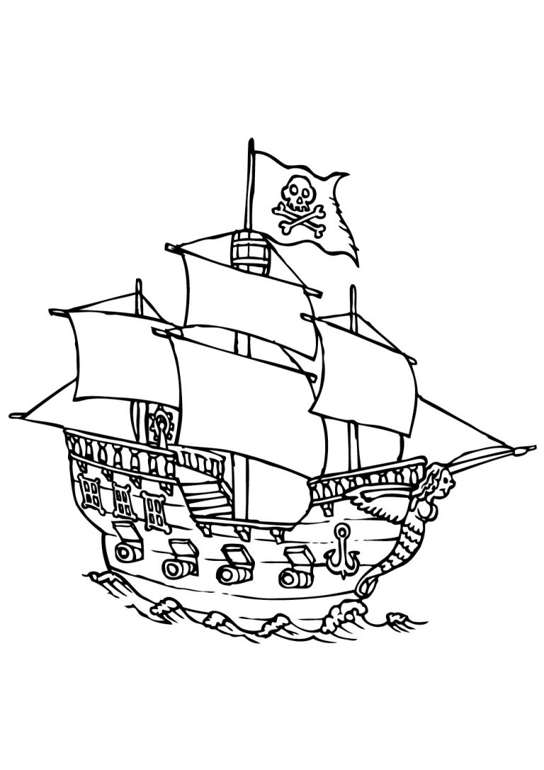 Coloriage Bateau Pirate Cool Photos Pirates 8 Coloriage De Pirates