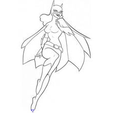 Coloriage Batgirl Inspirant Galerie Batgirl Super Héros – Coloriages à Imprimer