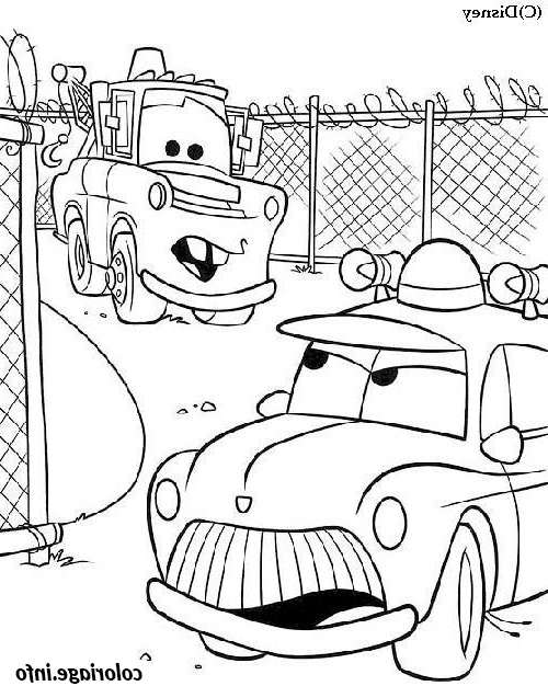 Coloriage Disney Cars Beau Collection Coloriage Police Cars Dessin