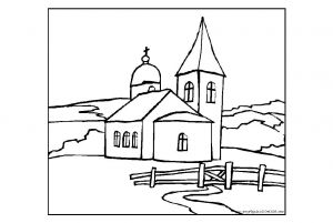 Coloriage Eglise Beau Images Église 21 Bâtiments Et Architecture – Coloriages à Imprimer