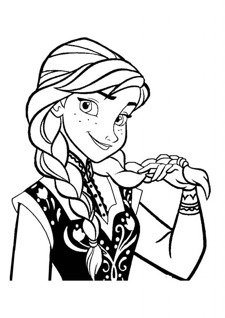 Coloriage Elsa Et Anna Inspirant Stock Inspirational Coloriage Anna Et