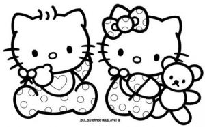Coloriage Hello Kitty à Imprimer Inspirant Galerie 19 Dessins De Coloriage Hello Kitty Sirene à Imprimer