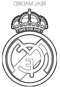 Coloriage Logo Unique Photos Coloriage écusson Real Madrid à Imprimer