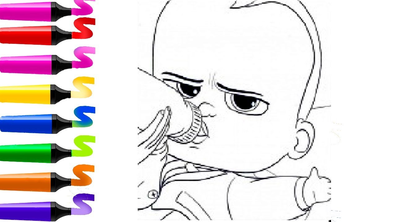 Coloriage Magique Vide Nouveau Photos Dessin Facile à Colorier Coloriage Baby Boss Coloriage