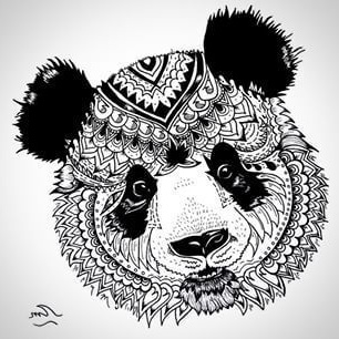 Coloriage Mandala Panda Inspirant Collection 28 Mándalas Para Colorear De Animales – Mandalas Para Colorear