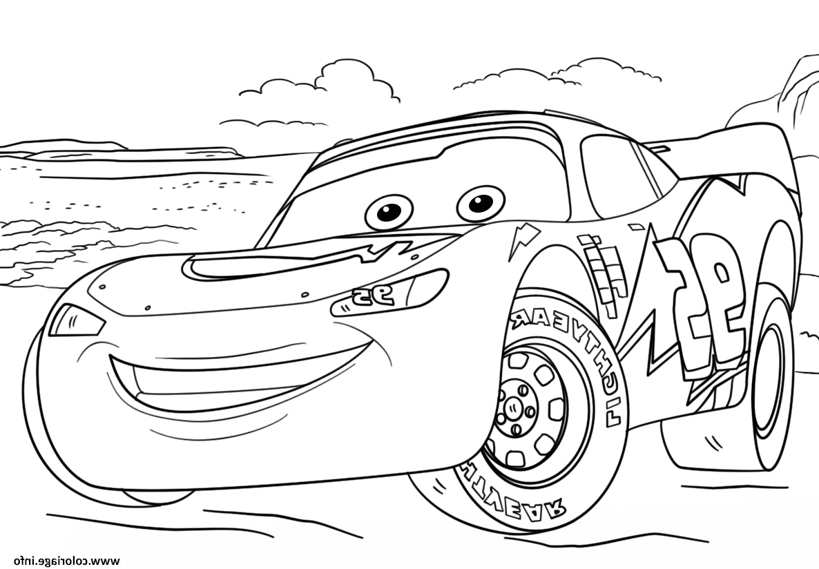 Coloriages Cars 3 Bestof Photos Coloriage Lightning Mcqueen From Cars 3 2 Disney Dessin