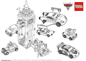 Coloriages Cars 3 Inspirant Stock Coloriage Lego Cars 3 Movie 2017 Dessin