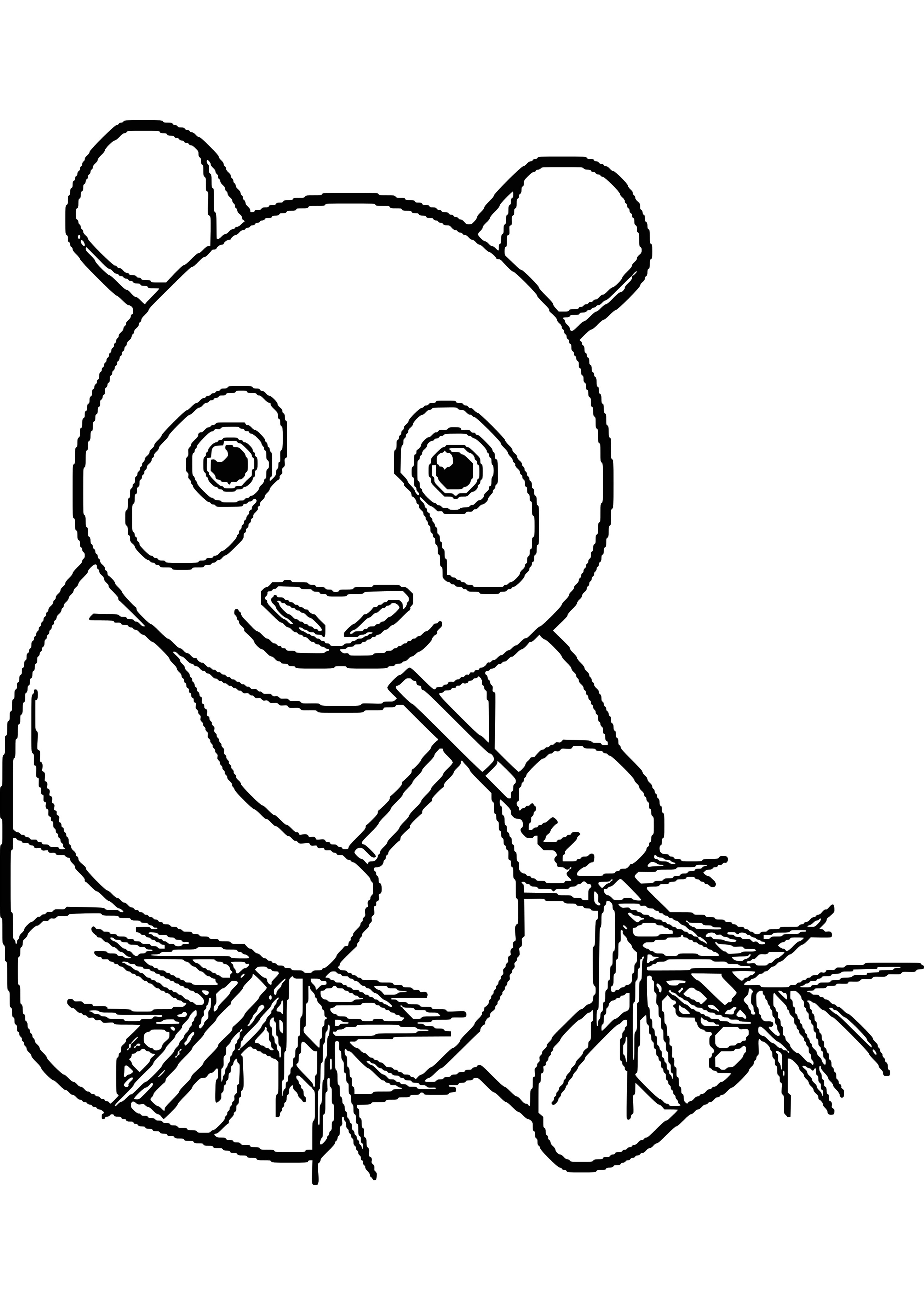 Dessin à Colorier Et à Imprimer Élégant Images Coloriage Panda A ...