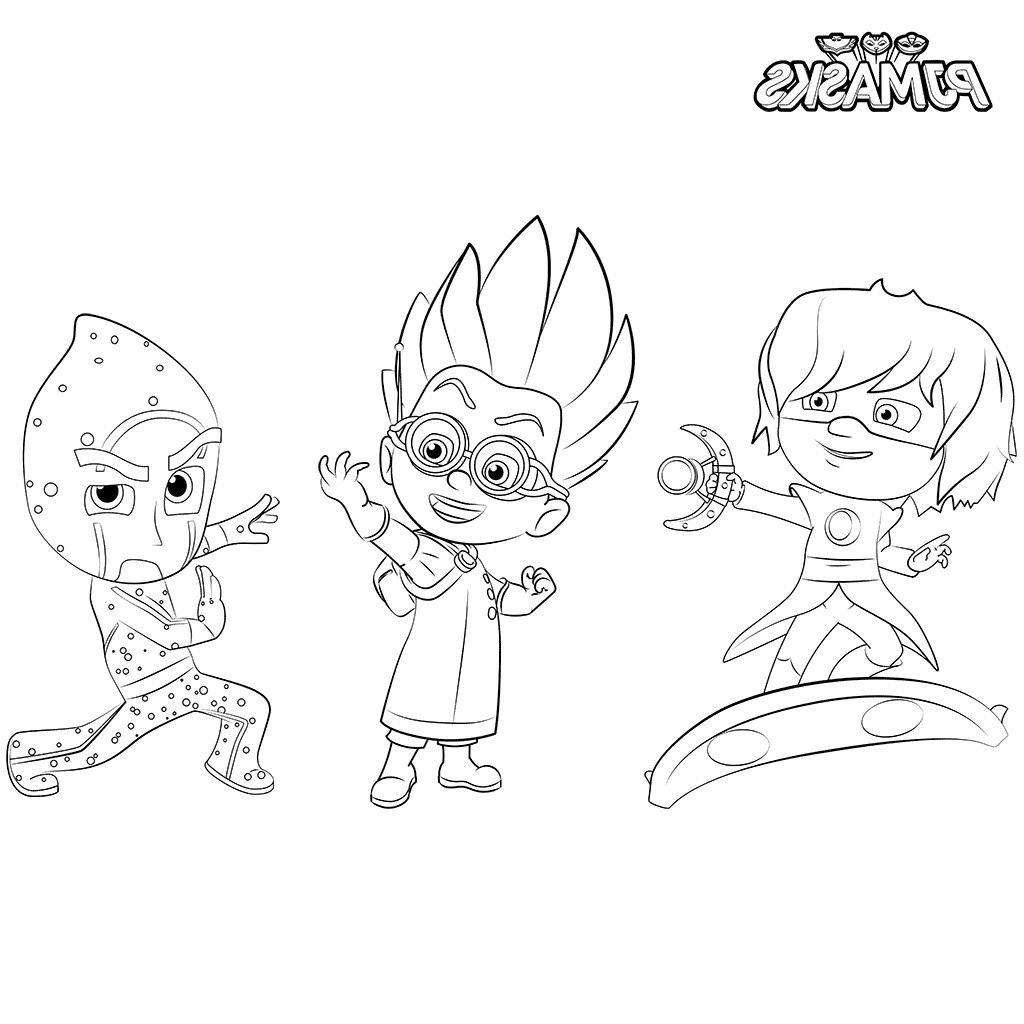 Dessin A Colorier Pyjamasque Luxe Photographie Pj Masks Coloring Pages Best Coloring Pages for Kids 6321
