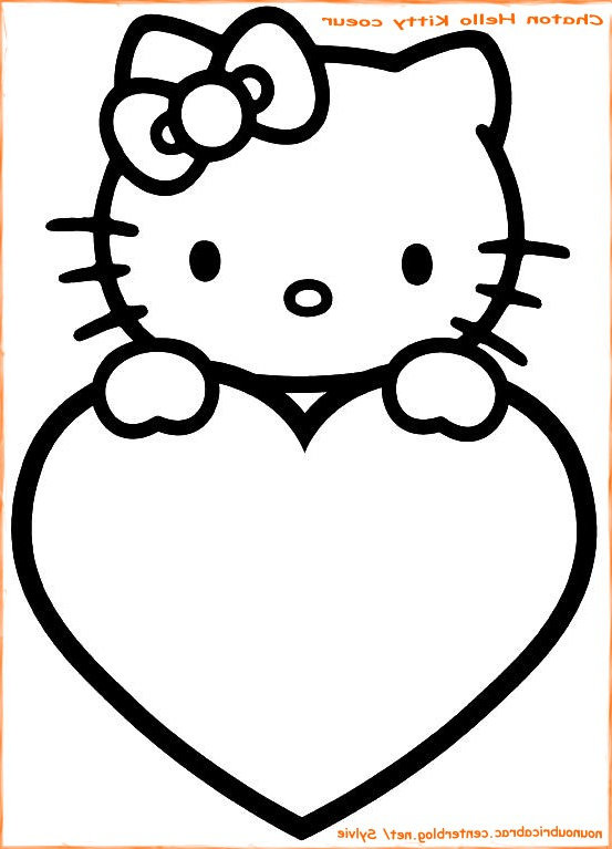 Dessin A Imprimer Hello Kitty Beau Images 143 Dessins De Coloriage Hello Kitty à Imprimer