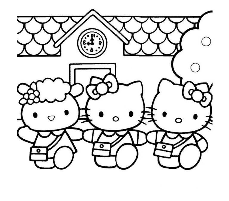 Dessin A Imprimer Hello Kitty Bestof Photos Hello Kitty 7