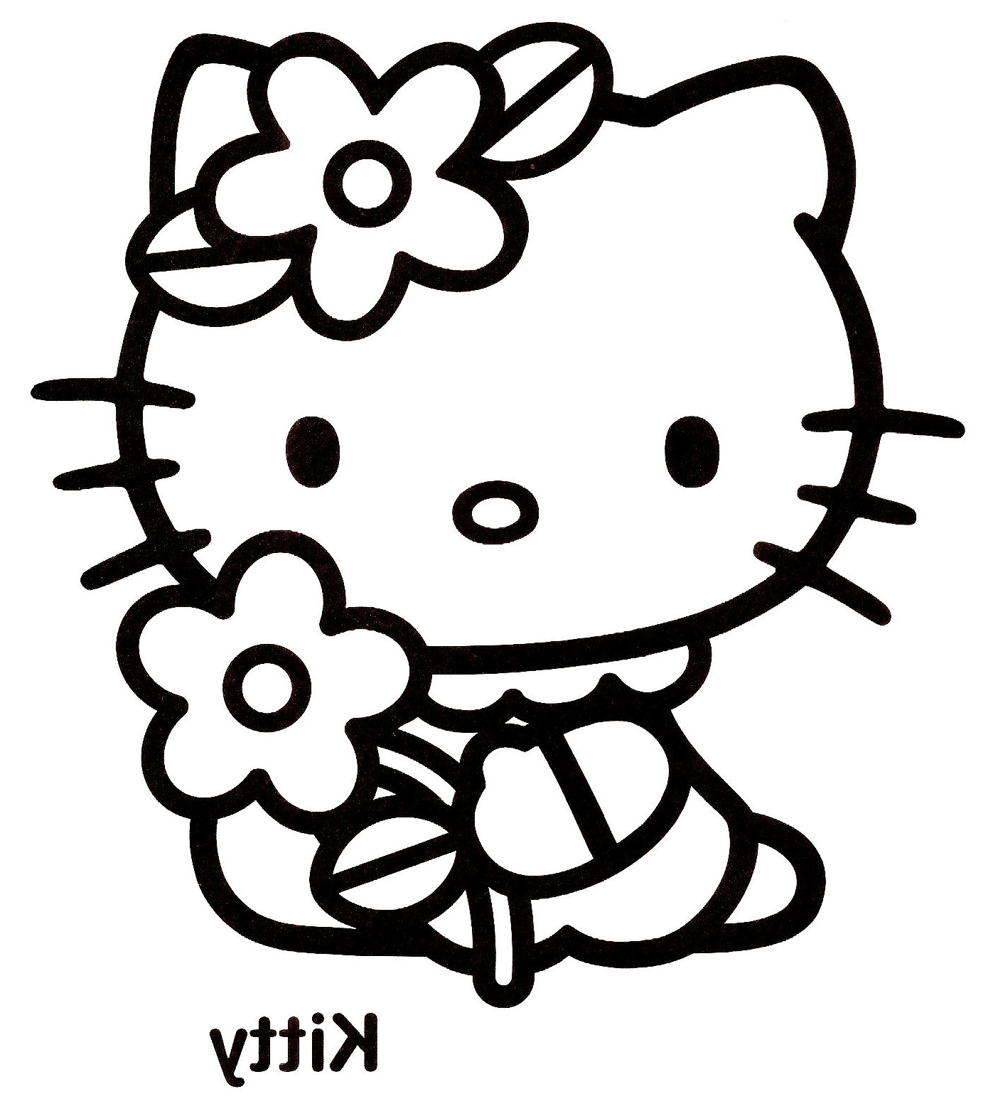 Dessin A Imprimer Hello Kitty Inspirant Image Coloriages Hello Kitty Page 2