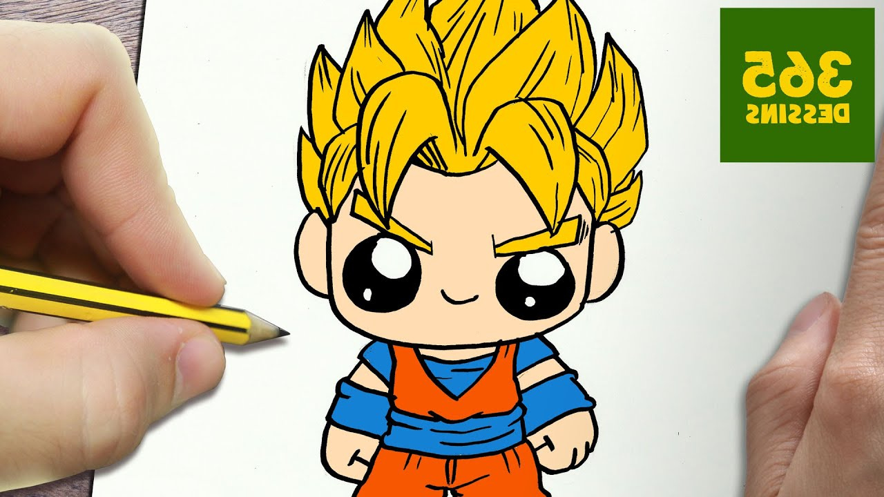 Dessin Dbz Goku Bestof Photos Ment Dessiner Goku Kawaii Étape Par Étape – Dessins