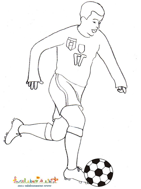 Dessin De Foot Élégant Collection Coloriage Des Footballeurs Coloriage Football