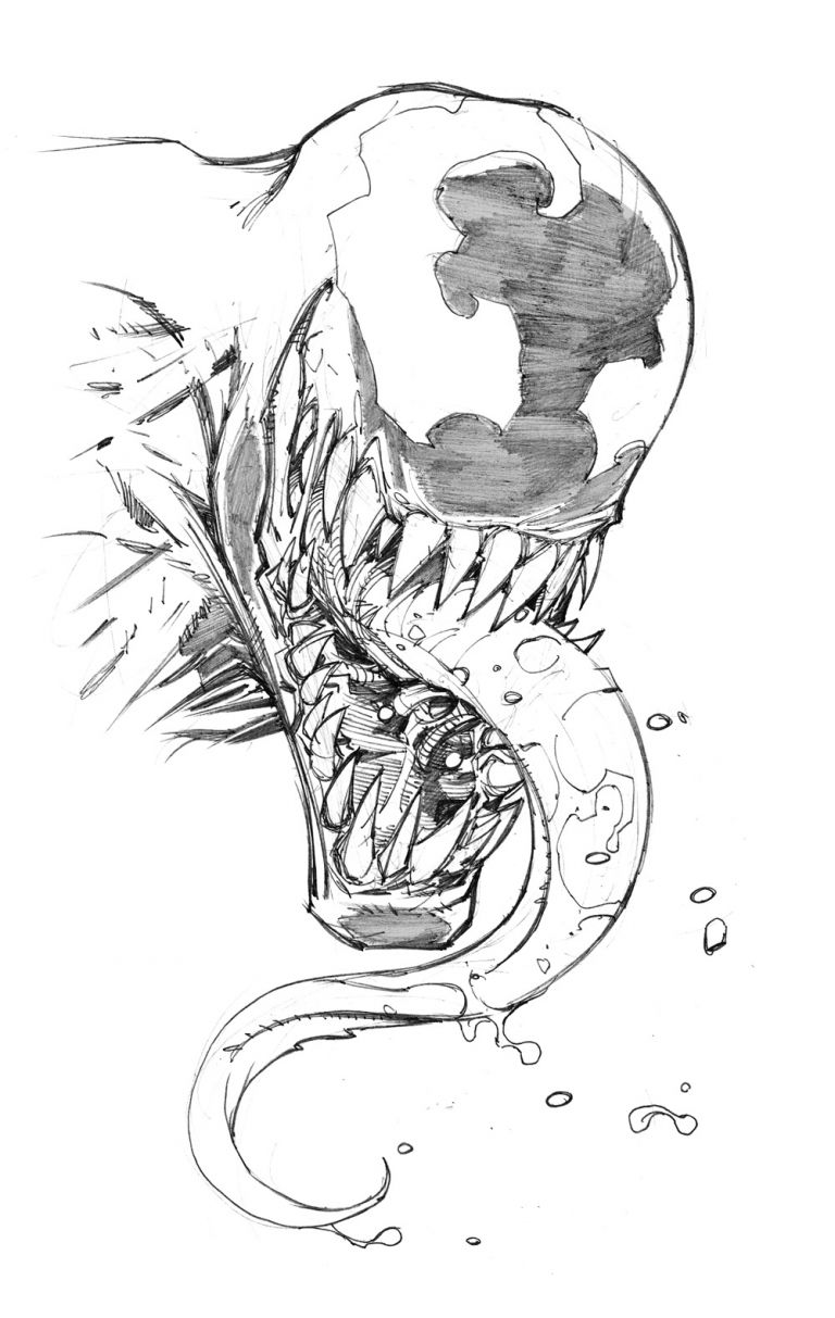 10 Impressionnant De Dessin De Venom Photos - Coloriage : Coloriage