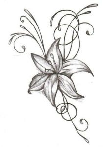 Dessin Floral Cool Collection Dessin Fleur Tatouages Que J Adore Pinterest