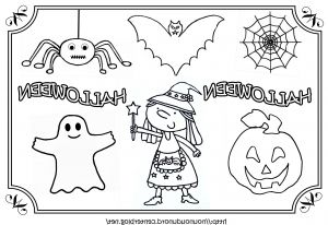 Dessin Haloween Luxe Images Coloriage Halloween à Imprimer