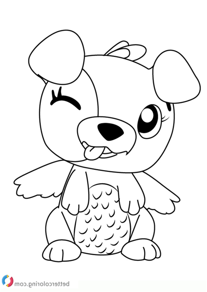 Dessin Hatchimals Impressionnant Image Puppit From Hatchimals Coloring Pages Free Printable