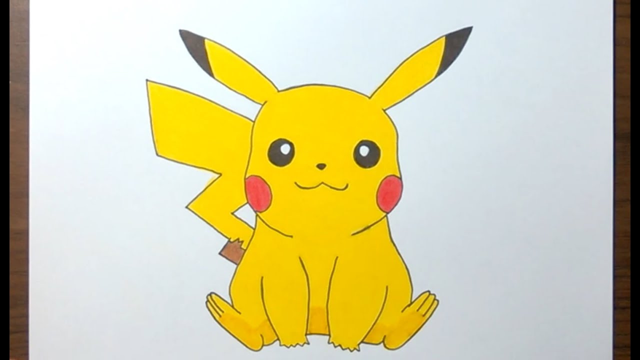 Dessin Pokemon Pikachu Cool Photos Coloriage Pikachu Avec Une Casquette