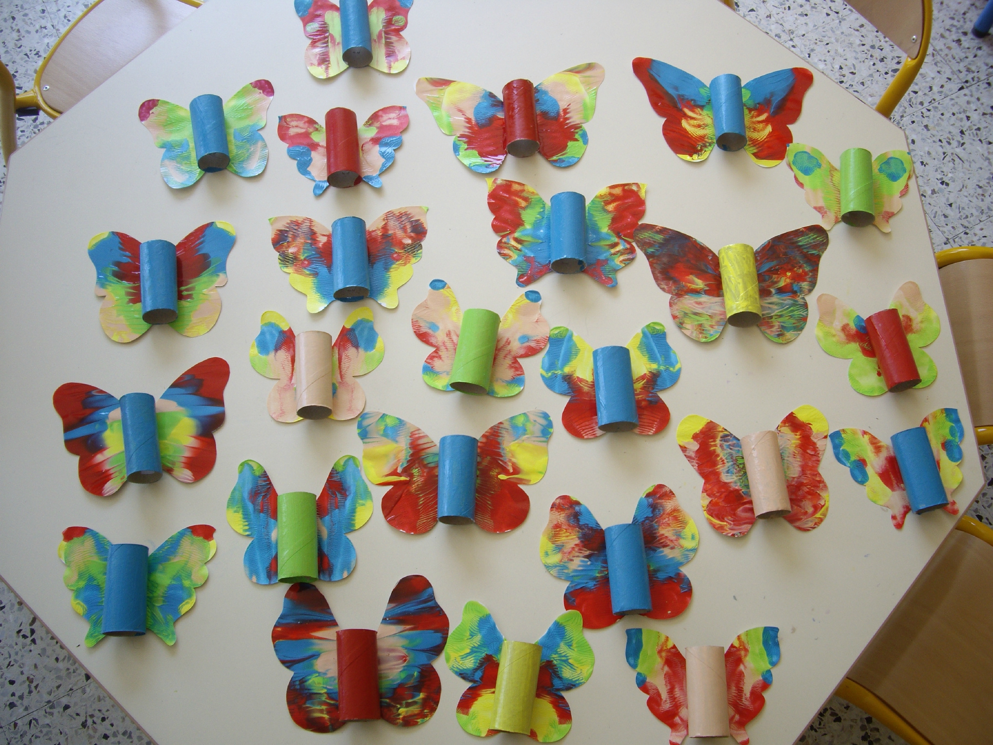 Dessiner Un Papillon Maternelle Impressionnant Photos Des Papillon En 3d ☺arts Visuels En Maternelle☺