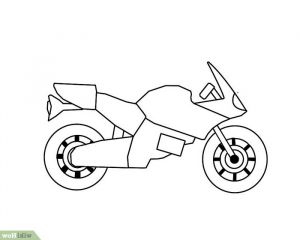 Moto Dessin Simple Élégant Photos E Disegnare Una Motocicletta 13 Passaggi