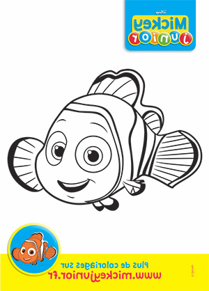 Nemo Coloriage Inspirant Photographie Coloriage Nemo Du Monde De Nemo Mickey Junior