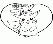 Pikachu Coeur Inspirant Image Coloriage Pokemon Dessin à Imprimer Gratuit