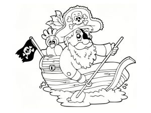 Pirate à Colorier Inspirant Images Coloriage Pirate 25 Dessins à Imprimer