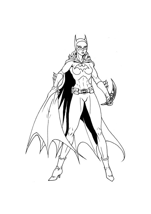 Supergirl Coloriage Luxe Galerie Dessin Batgirl