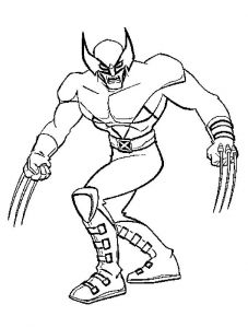 Wolverine Dessin Cool Photos X Men Wolverine Coloring Pages Kid Stuff