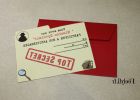Agent Secret Dessin Élégant Image Invitation Agent Secret Anniversaire