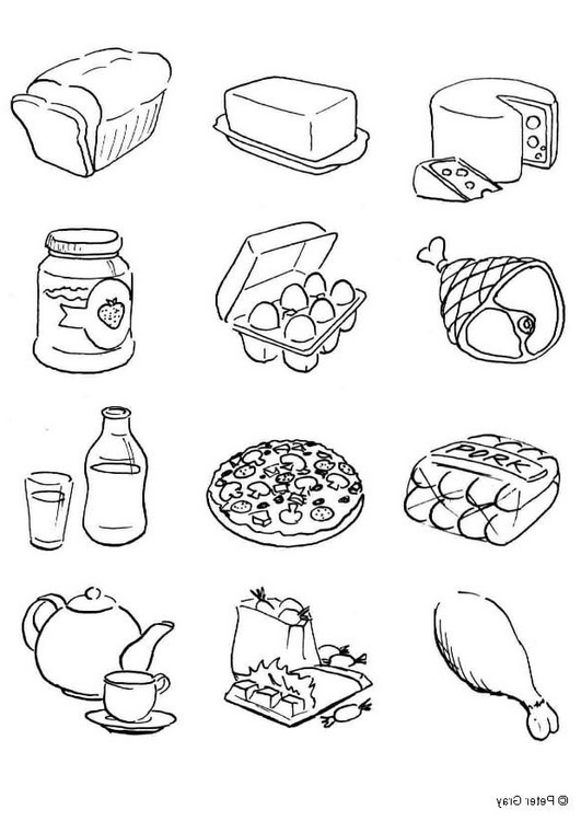 Alimentation Dessin Inspirant Images Coloriages Et Jeux Autour De L Alimentation